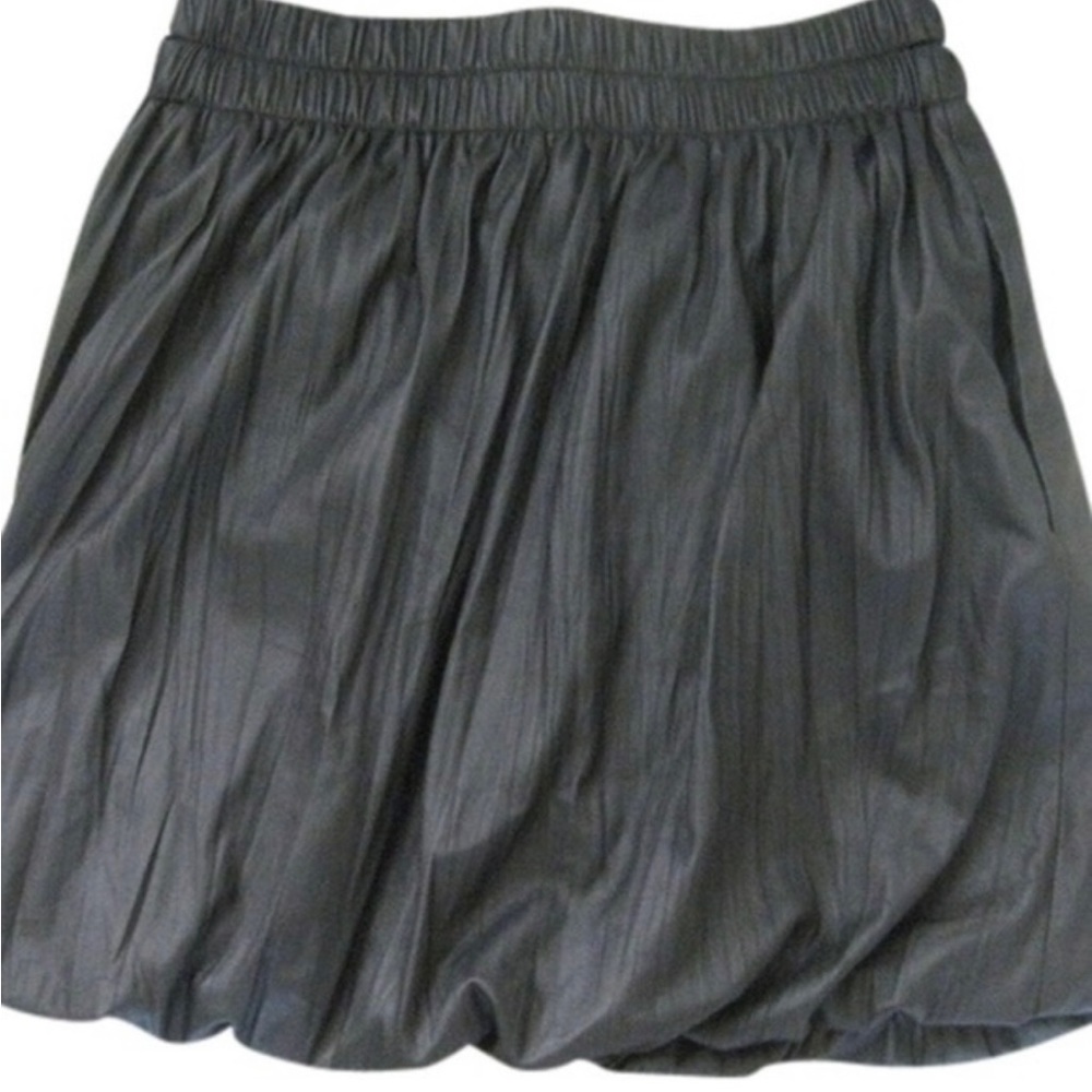 RACHEL Rachel Roy polyester (faux leather look) bubble skirt